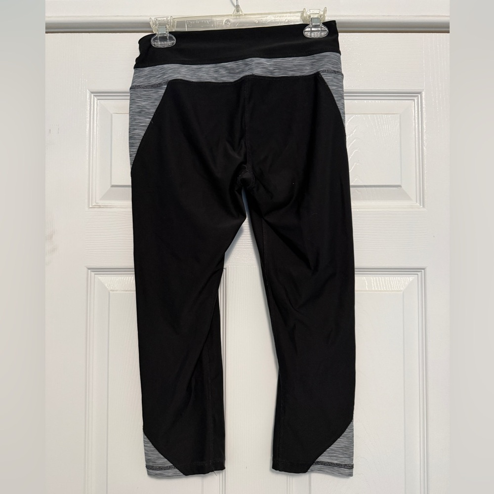 Black and Gray Athletic Leggings